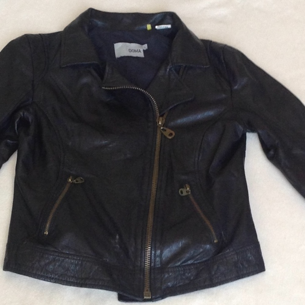 Soft Leather Woman’s Jacket- Doma  runs small